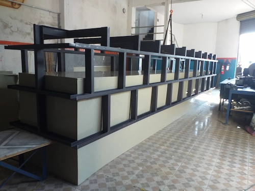 tanques para linha de anodizacao de perfil